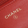Secondhand Chanel Quilted Tweed Reissue 2.55 Wallet On Chain