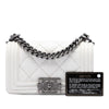 Secondhand Chanel Small Calfskin Double Stitch Boy Flap