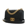 Secondhand Chanel Small Quilted Caviar Boy Flap