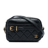 Secondhand Chanel Small Quilted Lambskin Buckle Camera Bag