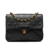 Secondhand Chanel Small Square Quilted Lambskin Flap