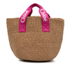 Secondhand Chloé Mifuko Kids Natural Fiber Woody Basket Tote