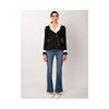 Secondhand Chanel Tweed Blazer With Crochet Trim - '00s