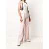 Chanel Pink Denim Wide Leg Jeans - 2000s Second hand