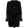 Helmut Lang Black Wool Coat - 2000s Second hand