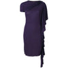 Secondhand Jean Paul Gaultier Purple Stretch Dress - '90s