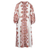Secondhand D'ascoli Boho Printed Dress - '10s