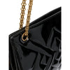 Secondhand Chanel Black Patent Leather Shoulder Bag - '90s