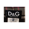 Secondhand Dolce & Gabbana Long Leather Jacket with Fur - '00s