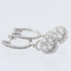 Collection Privée Diamond Earrings K18WG 3.2 g D1.7 Secondhand