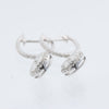 Secondhand Collection Privée Diamond Earrings K18WG 3.2 g D1.7
