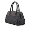 Secondhand Dior Diorissimo Trotter Denim Flight Handle Bag