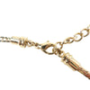 Secondhand Dior Gold Plated Enamel and Strass Choker Necklace