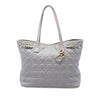 Secondhand Dior Large Coated Canvas Cannage Panarea Tote