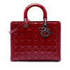 Secondhand Dior Large Patent Cannage Lady Dior