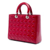 Secondhand Dior Large Patent Cannage Lady Dior