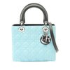 Secondhand Dior Medium Tricolor Lambskin Cannage Lady Dior