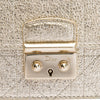 Secondhand Dior Metallic Crinkled Calfskin Cannage Miss Dior Promenade Wallet on Chain