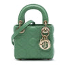 Secondhand Dior Micro Lambskin Cannage Lady Dior