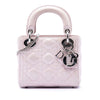 Secondhand Dior Mini Iridescent Lambskin Cannage Lady Dior