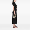 Secondhand Dior Mini Satin Crystal Embellished Saddle Bag