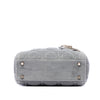 Secondhand Dior Mini Velvet Cannage Lady Dior