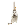 Secondhand Dior Mini Velvet Crystal Embellished Hardware Saddle Bag