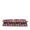 Secondhand Dior Oblique Canvas Saddle Wallet On Chain