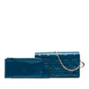 Secondhand Dior Patent Cannage Lady Dior Wallet On Chain