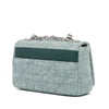 Secondhand Dior Small Tweed Macrocannage Caro Bag