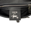 Secondhand Dior Stussy Bee Applique Calfskin Saddle Crossbody