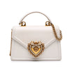 Secondhand Dolce & Gabbana Small Smooth Calfskin Devotion Satchel