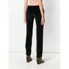 Romeo Gigli Black Cotton Tailored Trousers - 2000s Second hand