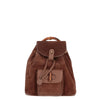 Gucci Brown Suede Backpack - '90s Second hand