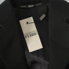 Gianfranco Ferré Black Wool and Fur Blazer - '90s Second hand