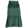 Prada Petrol Green Silk Skirt - 2000s Second hand