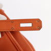 Hermes Birkin Handbag Orange Togo with Palladium Hardware