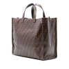 Secondhand Fendi FILA Glazed Fabric FF 1974 Mania Shopping Tote