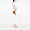 Secondhand Fendi Leather Crystal Fab Crossbody