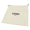 Secondhand Fendi Leather Document Holder Zip Pouch