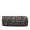 Secondhand Fendi Zucca Canvas Barrel Pochette