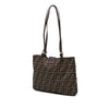 Secondhand Fendi Zucca Canvas Shoulder Bag