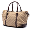Secondhand Gucci GG Canvas Horsebit Nail Boston Bag