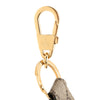 Secondhand Gucci GG Supreme and Calfskin Interlocking G Bag Charm and Key Ring