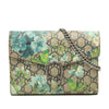 Secondhand Gucci GG Supreme Blooms Dionysus Wallet on Chain