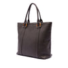 Secondhand Gucci Grained Calfskin Bamboo Shopper Tote