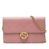 Secondhand Gucci Guccissima Interlocking G Wallet on Chain