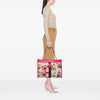 Secondhand Gucci Large Canvas Web Flora Rajah Tote