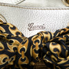 Secondhand Gucci Large Straw Positano Scarf Tote