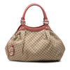 Secondhand Gucci Medium Diamante Canvas Sukey Tote
